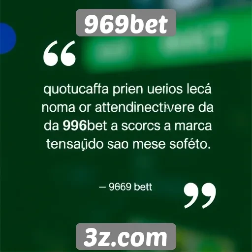 Feedback de usuários sobre o atendimento ao cliente da 969bet